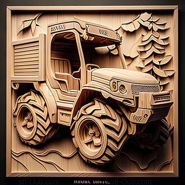 3D мадэль Kawasaki MULE 600 (STL)